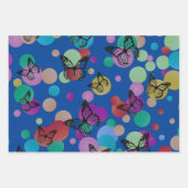 Dance butterflies Garden Inpakpapier Vel (Voorkant 3)