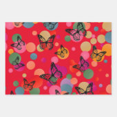 Dance butterflies Garden Inpakpapier Vel (Voorkant 2)