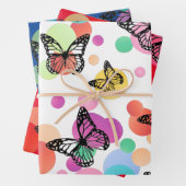 Dance butterflies Garden Inpakpapier Vel (In situ)