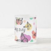 Dance butterflies Garden Matglas Koffiemok (Center)