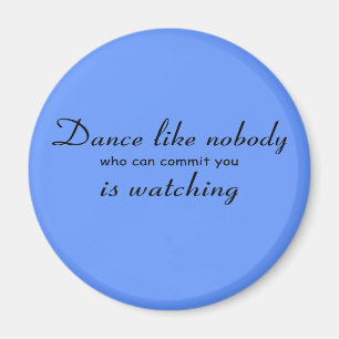 Dance Button Magneet