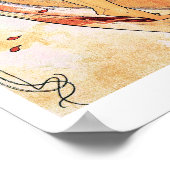 Dance by Alphonse Mucha Poster (Hoek)