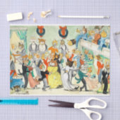 Dance by Louis Wain Tissuepapier (Craft)