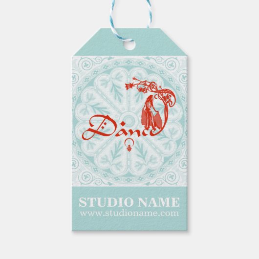 DANCE - Cadeauprijs, Label koopwaar Cadeaulabel (Voorkant)