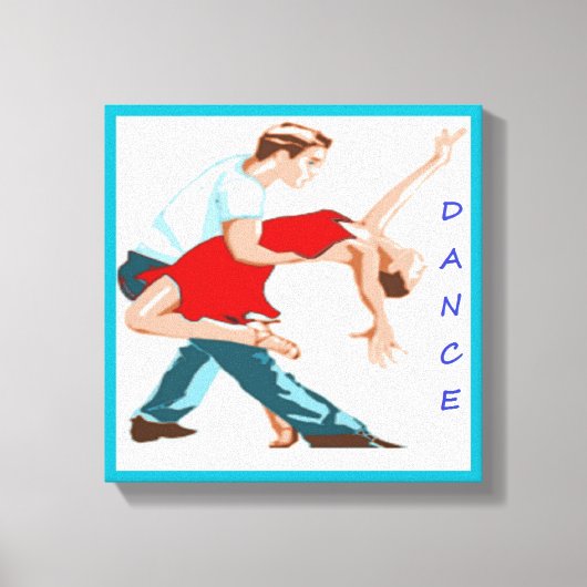 DANCE CANVAS AFDRUK (Voorkant)