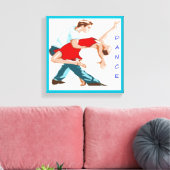 DANCE CANVAS AFDRUK (Insitu (Woonkamer))
