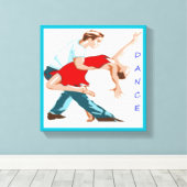DANCE CANVAS AFDRUK (Insitu (Houten vloer))