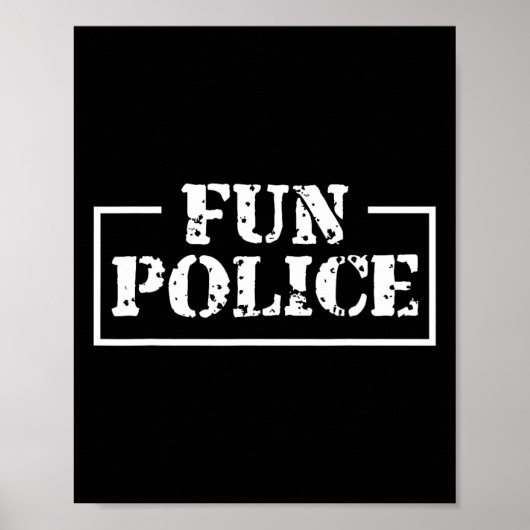 Dance Chaperone Fun Police Dancing Sheriff State C Poster (Voorkant)