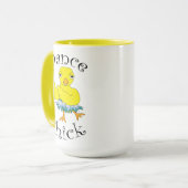 Dance Chick Tekst Mok (Voorkant links)