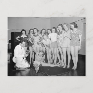 Dance Class, 1938 Briefkaart