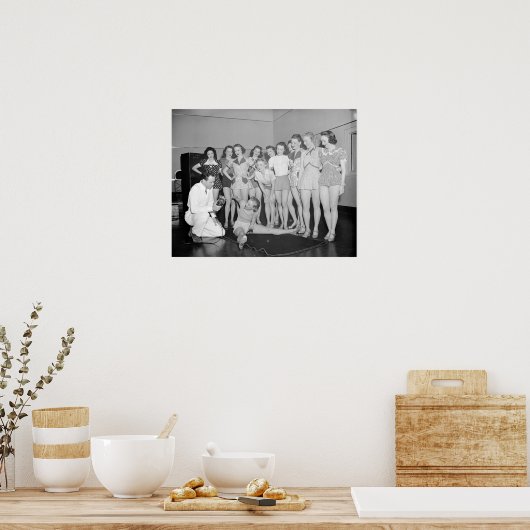 Dance Class, 1938.  foto Poster (Keuken)