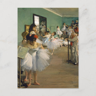 Dance Class Ballerinas Edgar Degas Briefkaart