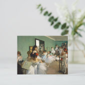 Dance Class Ballerinas Edgar Degas Briefkaart (Staand voorkant)