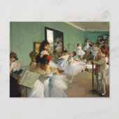 Dance Class Ballerinas Edgar Degas Briefkaart (Voorkant)