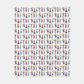 Dance Class Ballet Tap Jazz Hip Hop Lyrical Acro Fleece Deken (Voorkant)