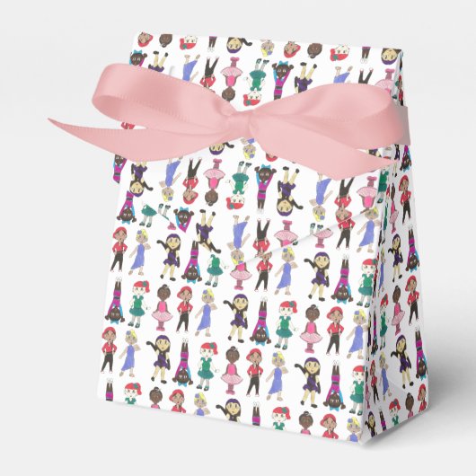 Dance Class Ballet Tap Jazz Lyrical Acro Dancers Bedankdoosjes (Voorkant Zijde)