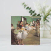 Dance Class by Degas,  Impressionisme Ballet (Staand voorkant)