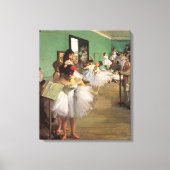 Dance Class by Degas,  Impressionisme Ballet Canvas Afdruk (Voorkant)