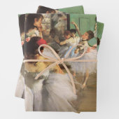 Dance Class by Degas,  Impressionisme Ballet Inpakpapier Vel (In situ)