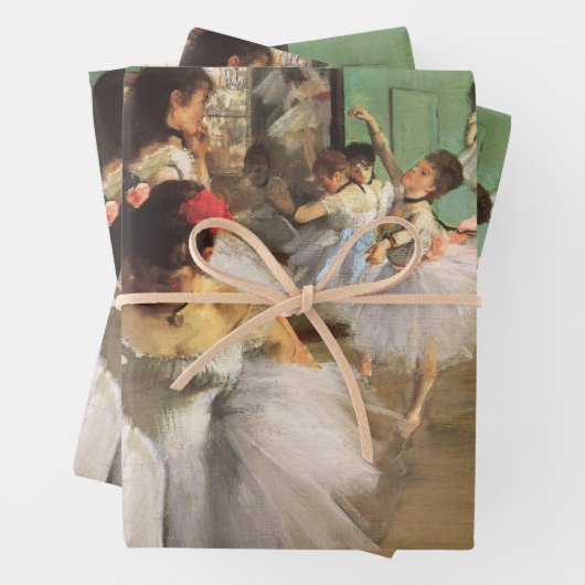 Dance Class by Degas,  Impressionisme Ballet Inpakpapier Vel (In situ)