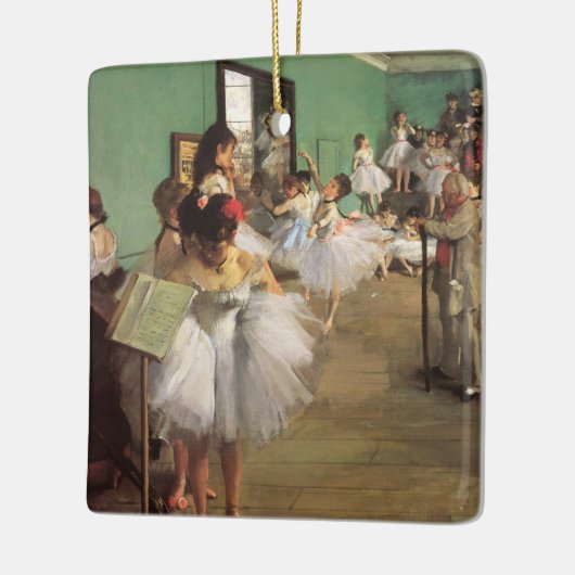 Dance Class by Degas,  Impressionisme Ballet Keramisch Ornament (Links)