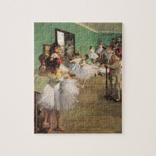 Dance Class by Degas,  Impressionisme Ballet Legpuzzel (Verticaal)