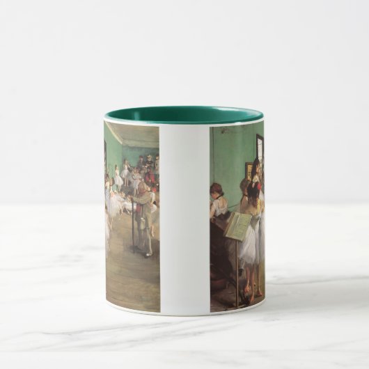 Dance Class by Degas,  Impressionisme Ballet Mok (Midden)