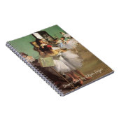Dance Class by Degas,  Impressionisme Ballet Notitieboek (Rechterzijde)