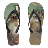 Dance Class by Degas,  Impressionisme Ballet Teenslippers (Voetbed)