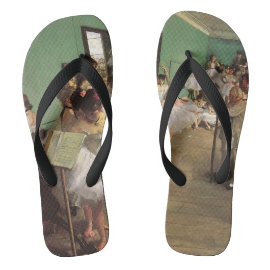 Dance Class by Degas, Impressionisme Ballet Teenslippers (Voetbed)