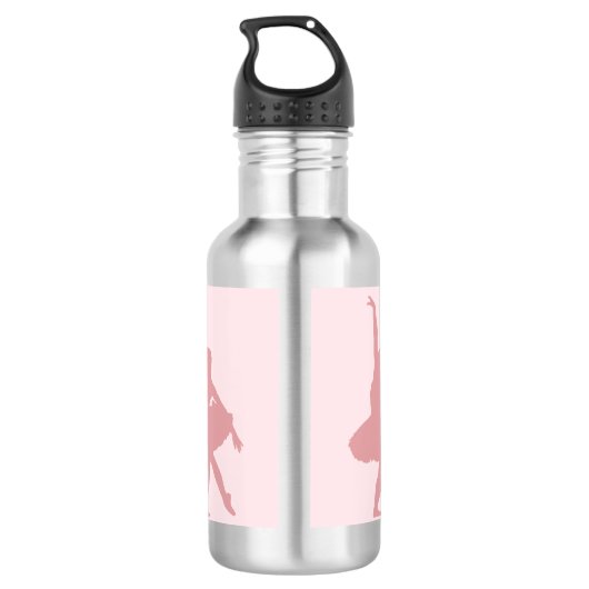 Dance Class Essential Roze Ballerina Waterfles (Achterkant)
