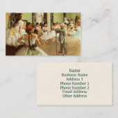 Dance Class Visitekaartje (Voorkant / Achterkant)