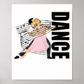 Dance Classic Ballroom Dancing Poster (Voorkant)