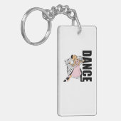 Dance Classic Ballroom Dancing Sleutelhanger (Voorkant Links)