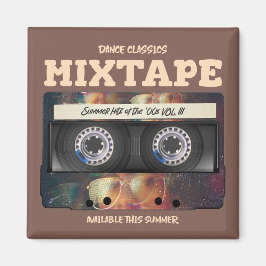 Dance Classics Mixtape Zomerhits van de Jaren 00 Magneet (Voorkant)