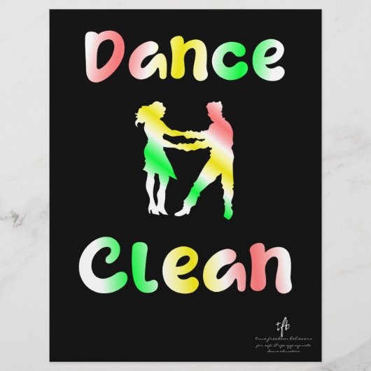 Dance Clean Bright Parol Flyer (Voorkant)