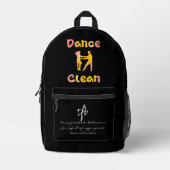 Dance Clean Cava Rosa Bedrukte Rugzak (Voorkant)