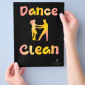 Dance Clean Cava Rosa Flyer (Hand)