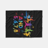 Dance Coach Dancer Danser Dance Teacher Instructio Fleece Deken (Voorkant (Horizontaal))