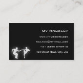 Dance Coach-Visitekaartjes Visitekaartje (Achterkant)