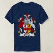 Dance Coat of Arms Family Crest T-shirt (Design voorkant)