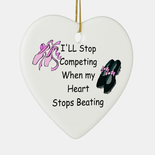 Dance Competition Keramisch Ornament (Rechts)