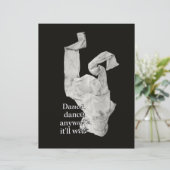 Dance Contemedent Art Dansende Kleding die het zal (Staand voorkant)