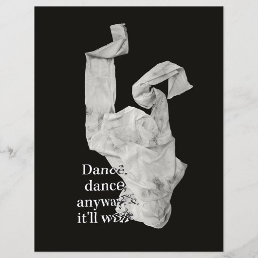 Dance Contemedent Art Dansende Kleding die het zal (Voorkant)