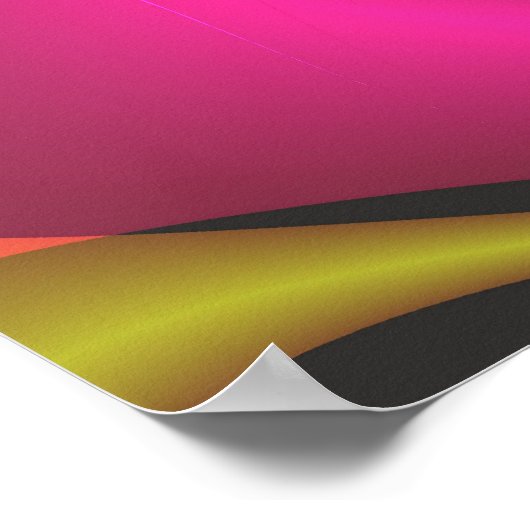 Dance Cool Cute Abstract Fine Art Fractal Poster (Hoek)