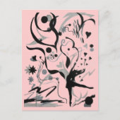 Dance Crazy. Briefkaart (Voorkant)