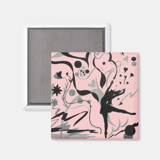 Dance Crazy. Magneet (Voorkant / Achterkant)