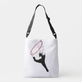 Dance Cross Body Bag - Silks and Hoop Crossbody Tas (Achterkant)