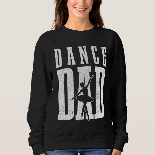 Dance Dad Ballet Dancer Ballerina Danser vaders Trui (Voorkant)