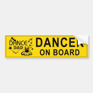 Dance Dad Bumpersticker